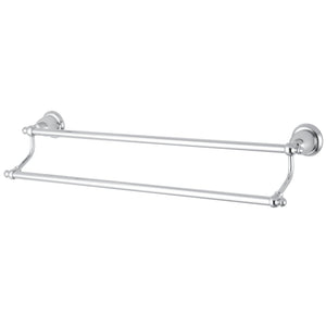 English Vintage 24-Inch Dual Towel Bar