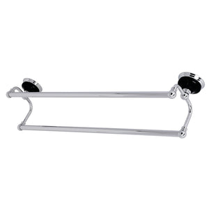 Water Onyx 24-Inch Dual Towel Bar