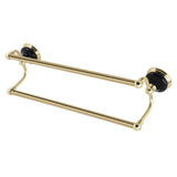 Water Onyx 24-Inch Dual Towel Bar