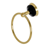 Water Onyx 6-Inch Towel Ring