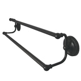 Water Onyx 18-Inch Double Towel Bar