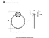 Templeton 6-Inch Towel Ring