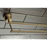Concord 5-Piece 24-Inch Dual Towel Bar Bathroom Accessory Set