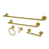 Naples 5-Piece 18-Inch and 24-Inch Towel Bars Bathroom Accessory Set