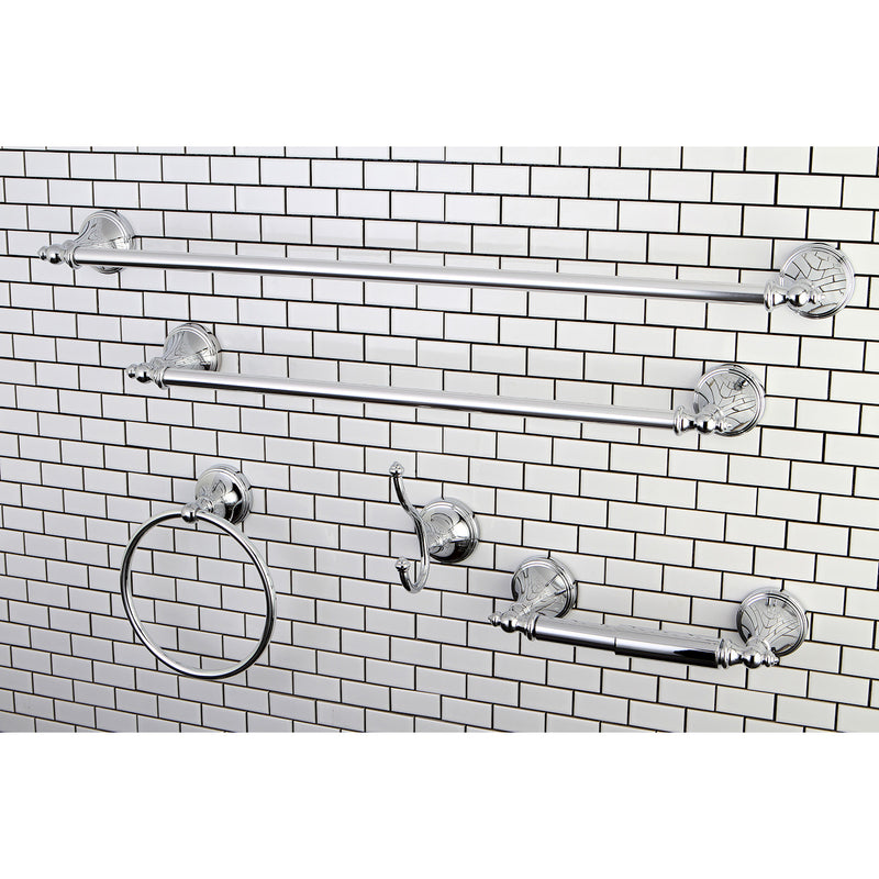 Naples 5-Piece 18-Inch and 24-Inch Towel Bars Bathroom Accessory Set