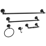 Naples 5-Piece 18-Inch and 24-Inch Towel Bars Bathroom Accessory Set