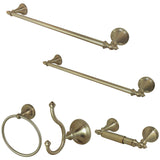 Naples 5-Piece 18-Inch and 24-Inch Towel Bars Bathroom Accessory Set