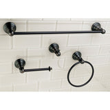 American Classic 4-Piece 18-Inch Towel Bar Bathroom Accessory Set