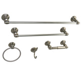 Provence 5-Piece 18-Inch and 24-Inch Towel Bars Bathroom Accessory Set