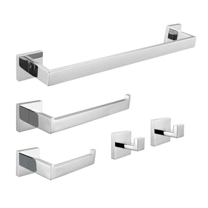 Lasdun 5-Piece Bathroom Hardware Set