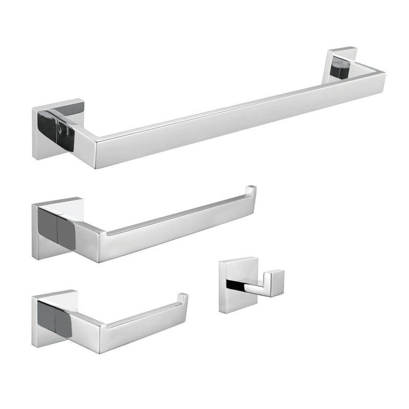 Lasdun 4-Piece 18-Inch Towel Bar Bathroom Accessory Set