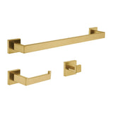 Lasdun 3-Piece 18-Inch Towel Bar Bathroom Accessory Set