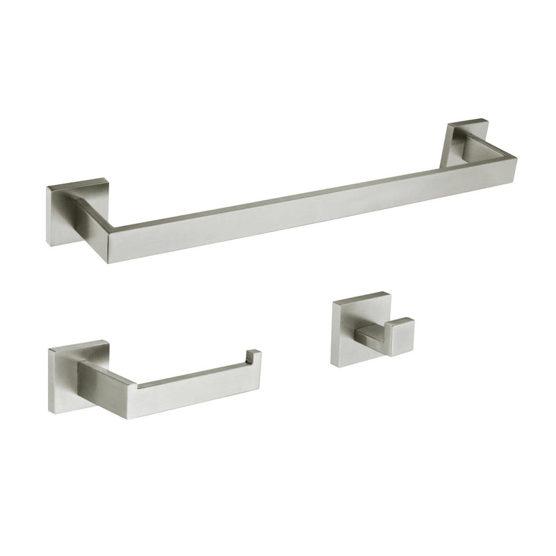 Lasdun 3-Piece 18-Inch Towel Bar Bathroom Accessory Set