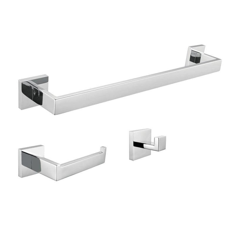 Lasdun 3-Piece 18-Inch Towel Bar Bathroom Accessory Set
