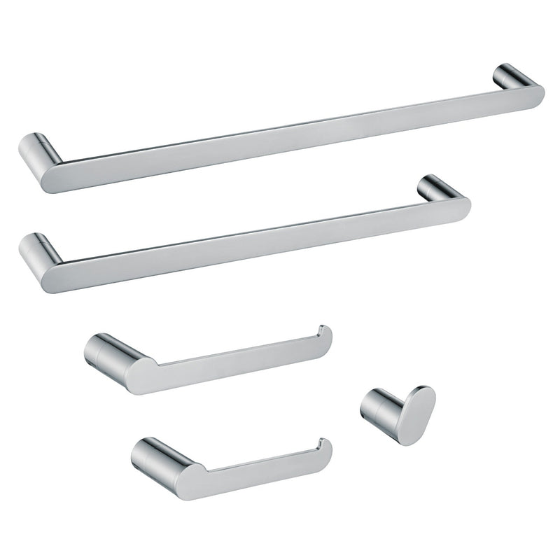 Dessau 5-Piece 18-Inch and 24-Inch Towel Bars Bathroom Accessory Set