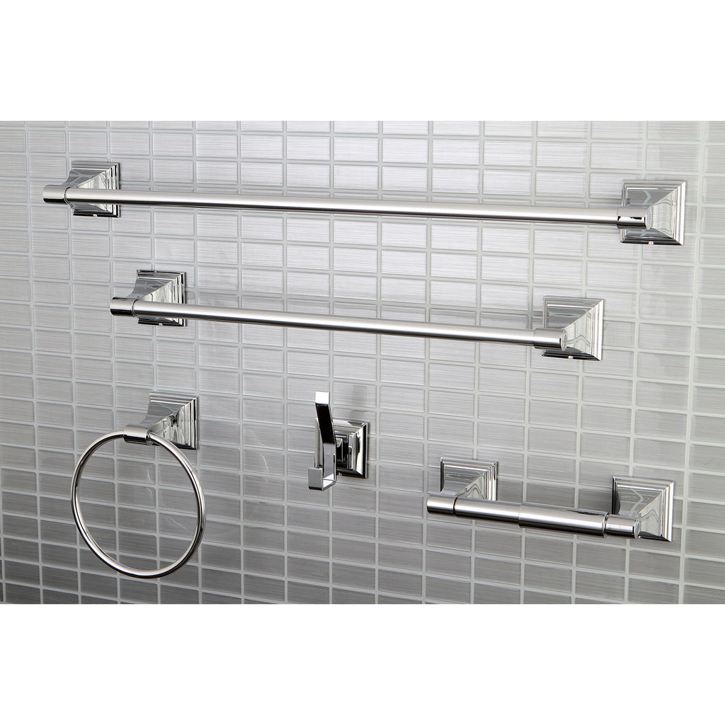 MAP Steel Bathroom Accessories Set with TOWAL Rod,Ring,Liquid
