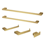 Metzinger 5-Piece 18-Inch and 24-Inch Towel Bars Bathroom Accessory Set