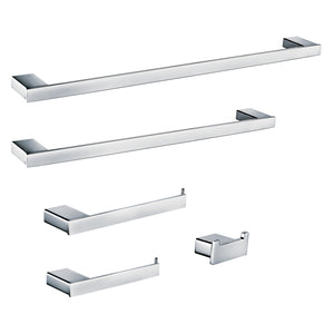 Metzinger 5-Piece Bathroom Hardware Set