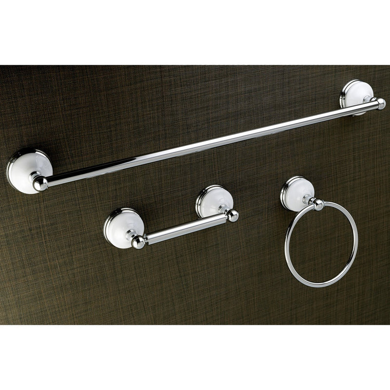Victorian 3-Piece 24-Inch Towel Bar Bathroom Accessory Set