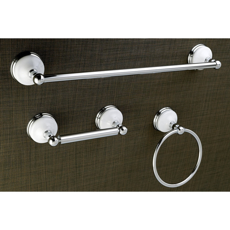 Victorian 3-Piece 18-Inch Towel Bar Bathroom Accessory Set
