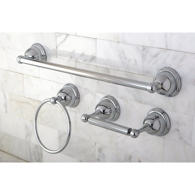 Restoration 3-Piece 18-Inch Towel Bar Bathroom Accessory Set