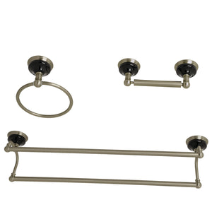 Water Onyx 3-Piece Bathroom Hardware Set