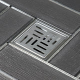 Watercourse 4-Inch Square Shower Drain