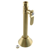 Whitaker 1/2-Inch Sweat x 3/8-Inch O.D. Comp Straight Shut-Off Valve with 5-Inch Extension