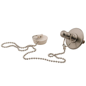 Vintage Rubber Stopper Chain and Attachment