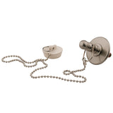 Vintage Rubber Stopper Chain and Attachment