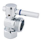 Fauceture 1/2-Inch IPS x 3/4-Inch Hose Thread Quarter-Turn Angle Stop Valve