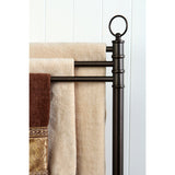 Vintage 40-Inch Freestanding Pedestal 3-Tier Towel Rack