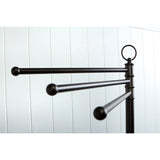 Vintage 40-Inch Freestanding Pedestal 3-Tier Towel Rack
