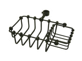 Vintage 7-Inch Riser Mount Soap and Sponge Holder