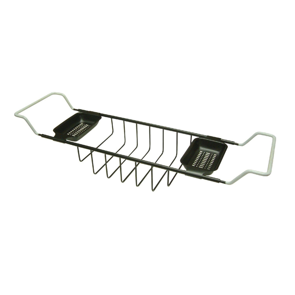 Soap and Sponge Claw Foot Bathtub Caddy in Polished Chrome