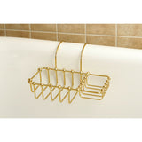 Vintage 8-3/8 Inch Clawfoot Tub Hanging Soap and Sponge Holder