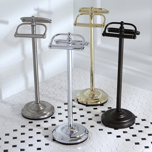 Vintage Freestanding Double Roll Toilet Paper Holder