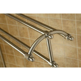 Vintage 30-Inch Freestanding Pedestal 4-Tier Towel Rack
