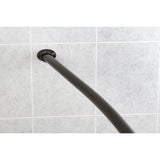 Edenscape 47-Inch to 60-Inch Adjustable Curved Shower Curtain Rod