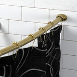 Edenscape 47-Inch to 60-Inch Adjustable Curved Shower Curtain Rod