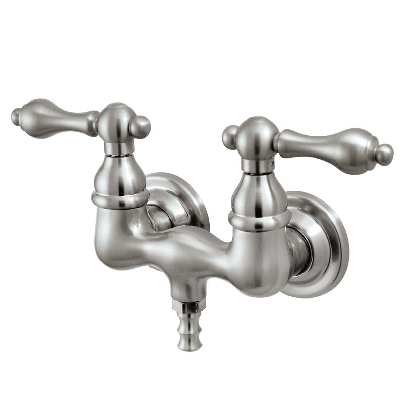 Vintage Two-Handle 2-Hole Tub Wall Mount Tub Faucet