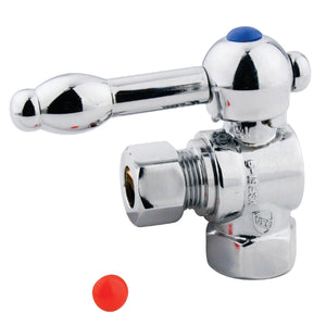 Vintage 3/8-Inch FIP x 3/8-Inch O.D. Comp Quarter-Turn Angle Shut-Off Valve