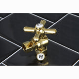 Vintage 3/8-Inch FIP x 3/8-Inch O.D. Comp Quarter-Turn Angle Shut-Off Valve