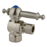 Vintage 3/8-Inch FIP x 3/8-Inch O.D. Comp Quarter-Turn Angle Shut-Off Valve