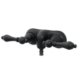 Vintage Two-Handle 2-Hole Tub Wall Mount Clawfoot Tub Faucet