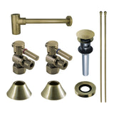 Trimscape Contemporary Plumbing Sink Trim Kit with Bottle Trap and Overflow Drain