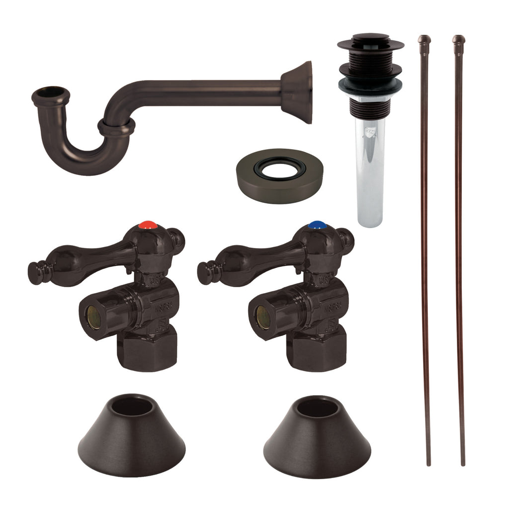 Trimscape Traditional Plumbing Sink Trim Kit with P-Trap and Drain