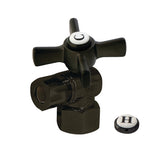 Millennium 1/2-Inch FIP x 3/8-Inch OD Compression Quarter-Turn Angle Stop Valve