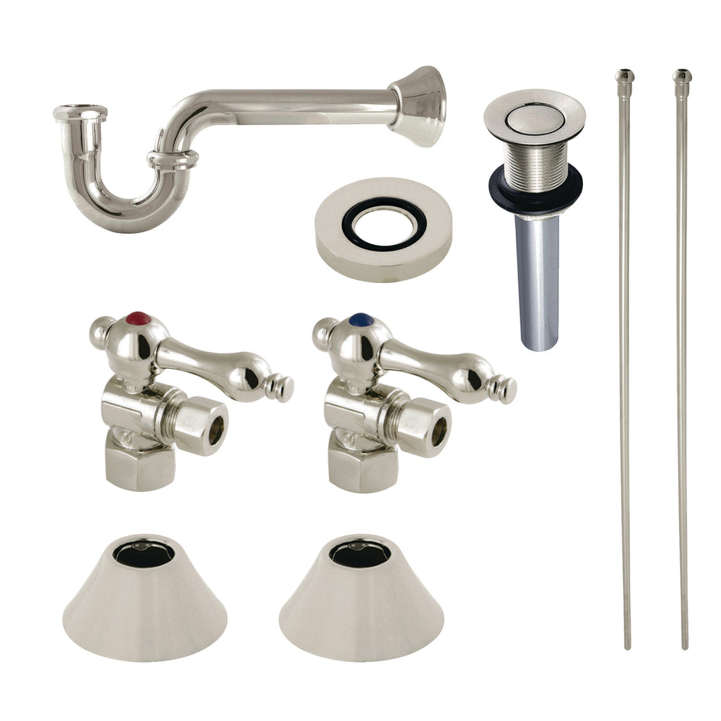 Trimscape Traditional Plumbing Sink Trim Kit with P-Trap and Drain