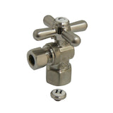 Vintage 1/2-Inch FIP x 3/8-Inch O.D. Comp Quarter-Turn Angle Shut-Off Valve